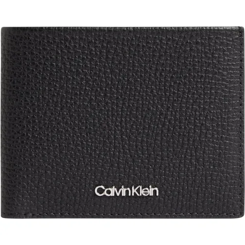 Sleek Leather Wallet with Ample Storage , male, Sizes: ONE SIZE - Calvin Klein - Modalova