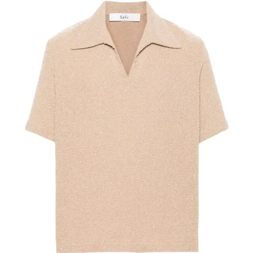 Classic Mate Shirt , male, Sizes: S, L - Séfr - Modalova