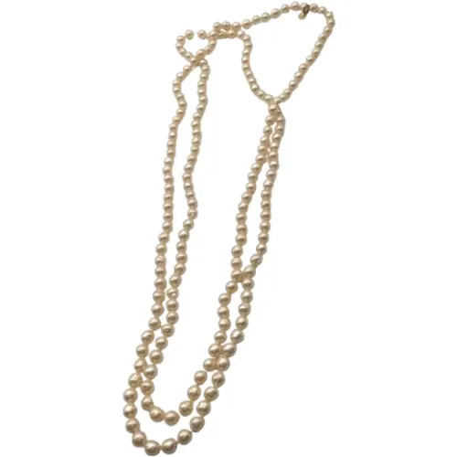 Pre-owned Jewellery, female, , Size: ONE SIZE Pre-owned Metal necklaces - Chanel Vintage - Modalova