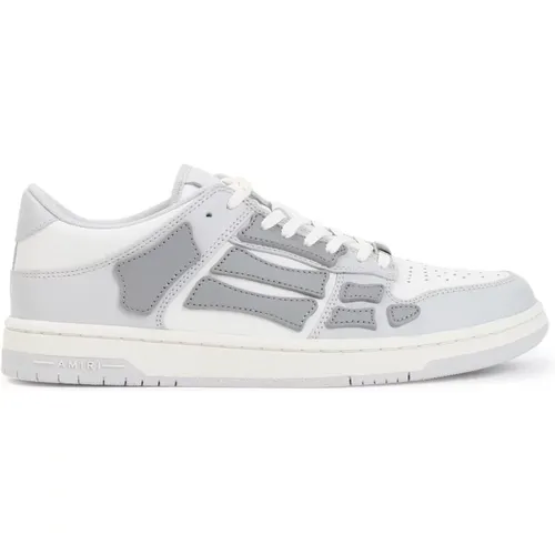 Graue Low Top Skelett Sneakers - Amiri - Modalova