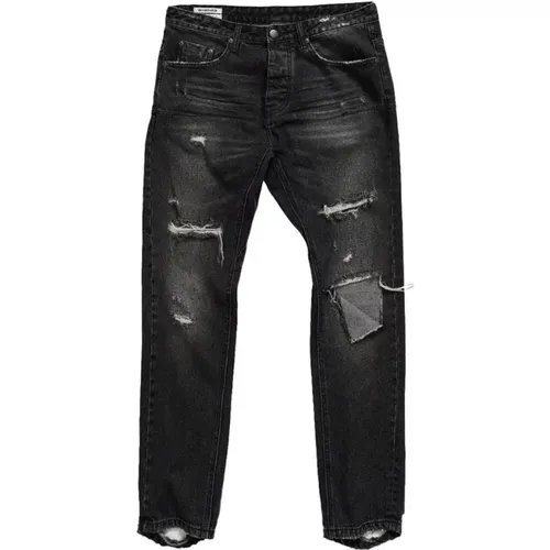Schwarzes Meer Denim Jeans , Herren, Größe: W31 - One Teaspoon - Modalova
