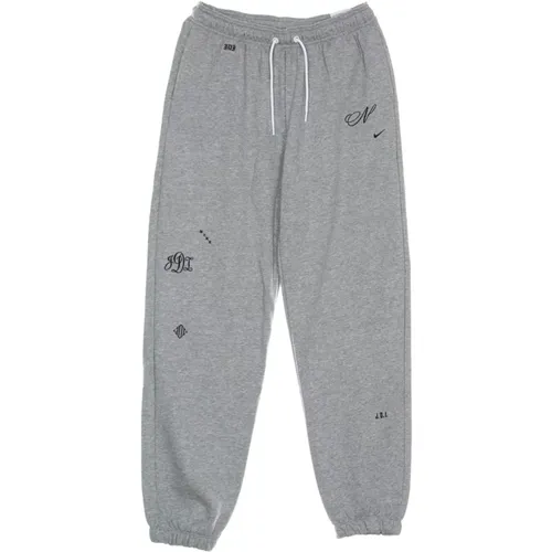 Icon Clash Fleece Highrise Jogger Pants , male, Sizes: L - Nike - Modalova