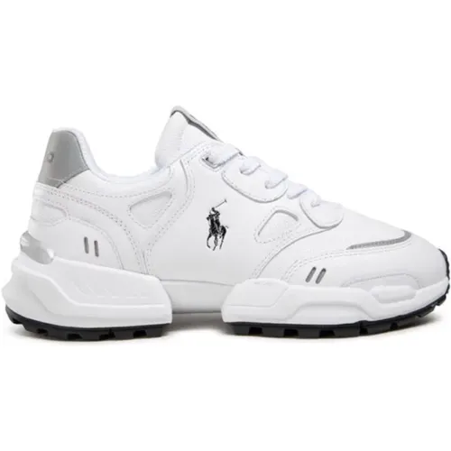 Weiße Lässige Sneakers für Männer , Herren, Größe: 44 EU - Polo Ralph Lauren - Modalova