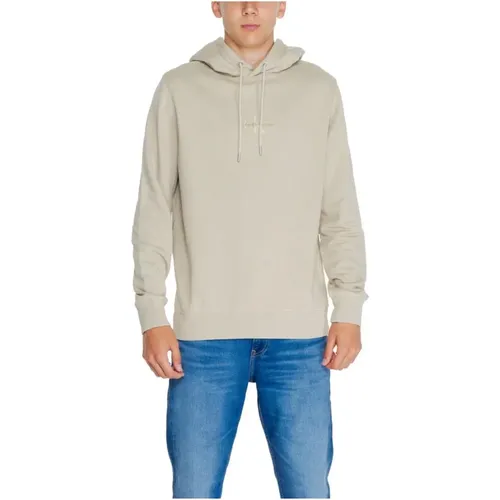 Hoodies, male, , Size: S Regenerated Cotton Sweater - Calvin Klein Jeans - Modalova