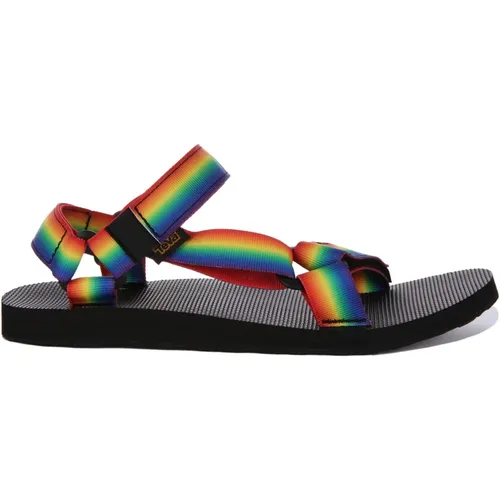 Original Gradient Sandal Lgbtq+ Pride , male, Sizes: 11 1/2 UK, 6 1/2 UK, 9 UK, 10 1/2 UK, 8 UK - Teva - Modalova