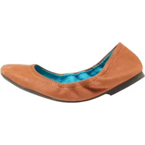 Pre-owned Flats, female, , Size: 7 US Pre-owned Leather flats - Ralph Lauren Pre-owned - Modalova