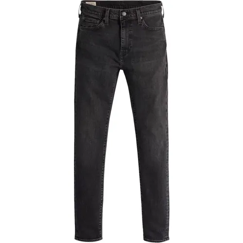 Levi's, Schwarze Jeans Slim Fit Baumwollmischung , Herren, Größe: W32 - Levis - Modalova