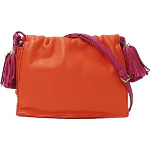 Pre-owned Cross Body Bags, female, , Size: ONE SIZE Pre-owned Leather shoulder-bags - Loewe Pre-owned - Modalova