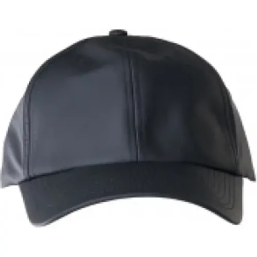Caps, unisex, , Size: ONE SIZE Classic Baseball Cap with Curved Brim - Rains - Modalova