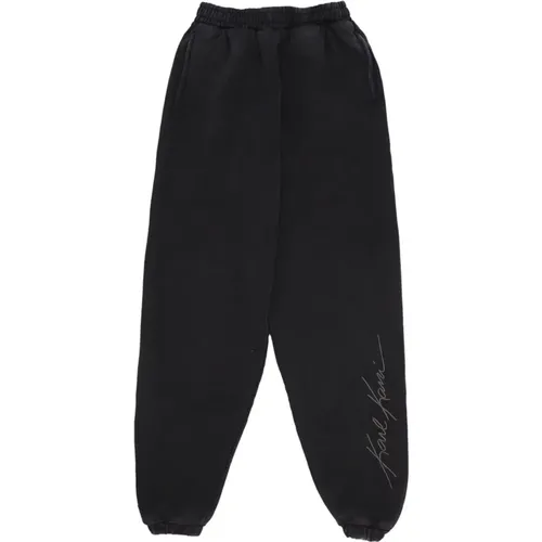 Sweatpants, male, , Size: S Sweatpants Autograph Heavy Fleece - Karl Kani - Modalova