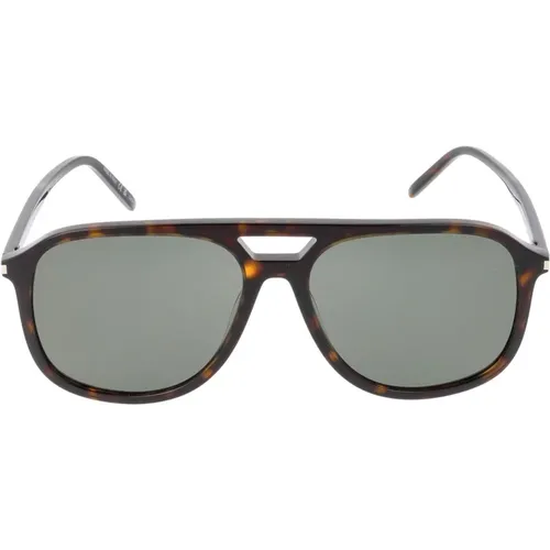 Stylish Sunglasses for Men , male, Sizes: 58 MM - Saint Laurent - Modalova