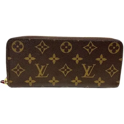 Pre-owned Wallets, female, , Size: ONE SIZE Pre-owned Canvas wallets - Louis Vuitton Vintage - Modalova