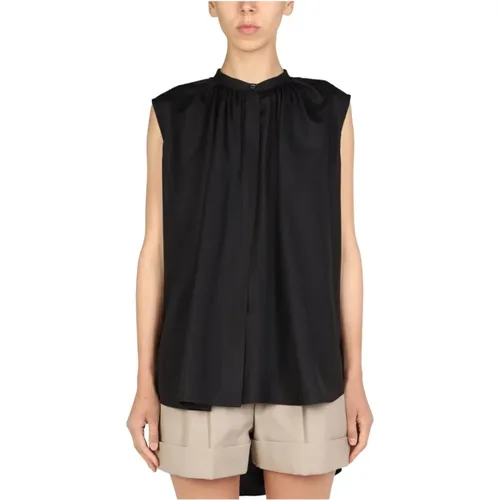 Seidenbluse Alexander McQueen - alexander mcqueen - Modalova