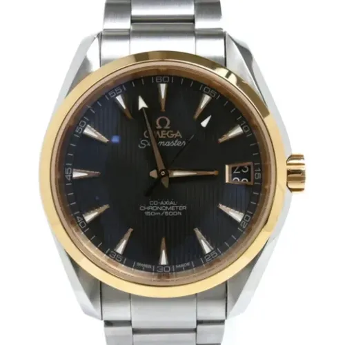 Pre-owned Watches, male, , Size: ONE SIZE Pre-owned Stainless Steel watches - Omega Vintage - Modalova