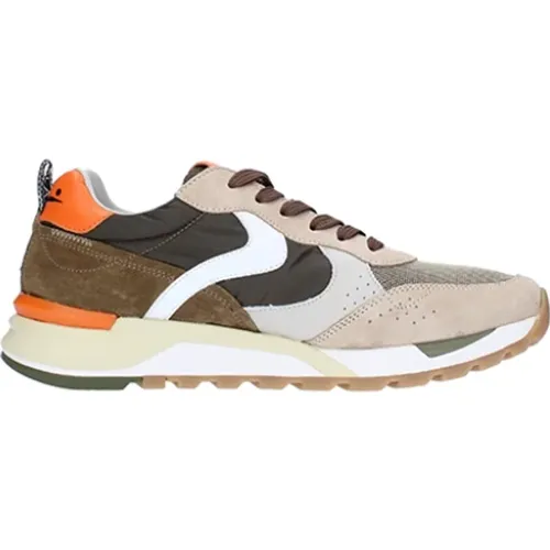 Magg Beige Sneakers - Active Style for the City , male, Sizes: 11 UK, 9 UK, 7 UK, 6 UK, 8 UK - Voile blanche - Modalova