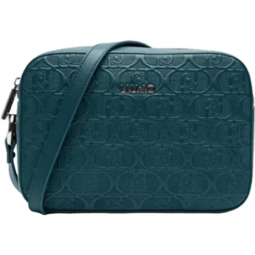 Cross Body Bags, unisex, , Size: ONE SIZE Deep Emerald Camera Case E0538 - Liu Jo - Modalova