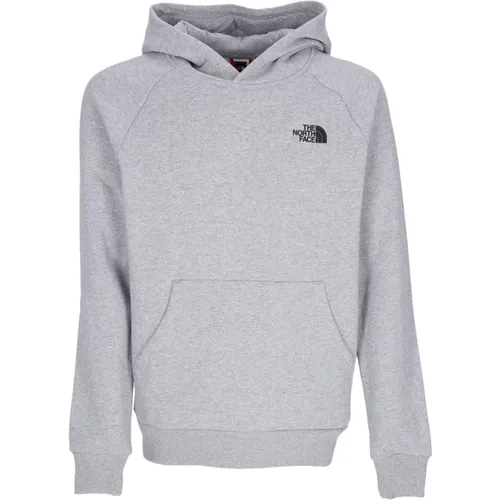 Raglan Redbox Hoodie Light Grey , male, Sizes: M - The North Face - Modalova