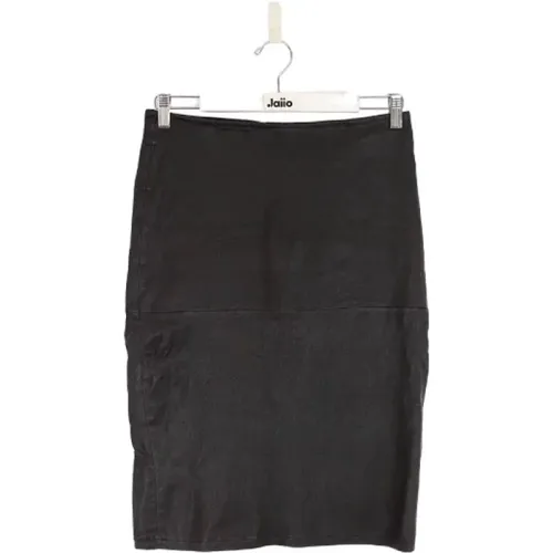 Pre-owned Skirts, female, , Size: S Pre-owned Leather bottoms - By Malene Birger Pre-owned - Modalova