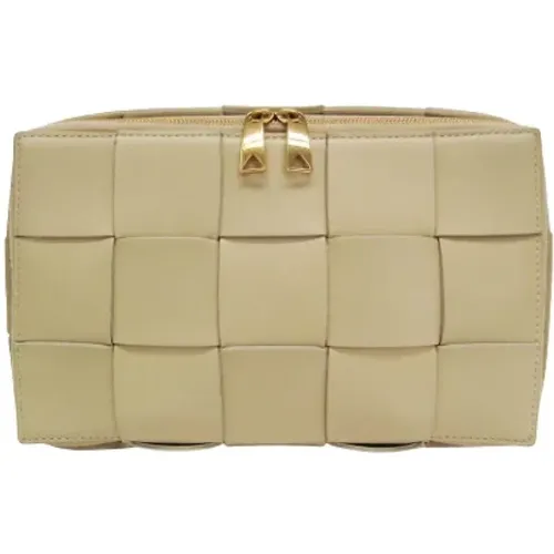 Pre-owned Leather clutches , female, Sizes: ONE SIZE - Bottega Veneta Vintage - Modalova