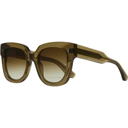 D-shaped Frame Sunglasses , female, Sizes: ONE SIZE - CHiMi - Modalova