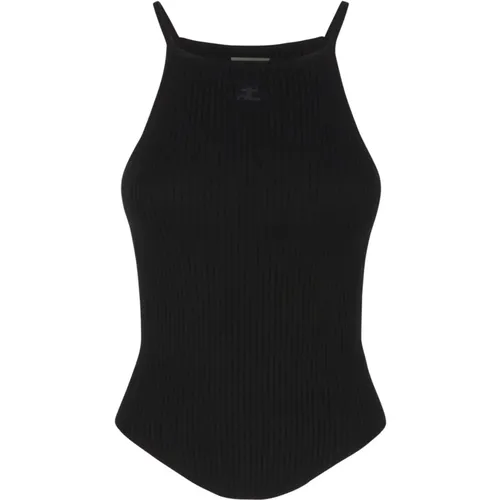 Courreges Top , female, Sizes: L, M, S - Courrèges - Modalova