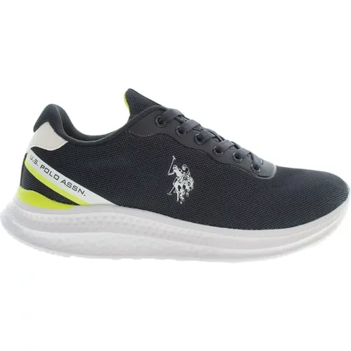 Contrasting Detail Logo Sneaker , male, Sizes: 9 UK, 12 UK, 7 UK, 10 UK, 6 UK, 8 UK, 11 UK - U.s. Polo Assn. - Modalova