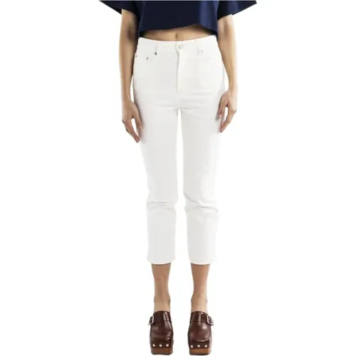 Cropped Jeans, Slim Fit, Ankle Length , female, Sizes: W28, W31 - Ami Paris - Modalova