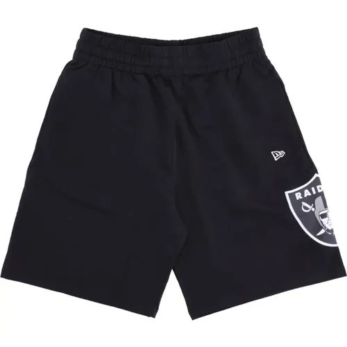 Raiders Tracksuit Shorts Cotton , male, Sizes: XS, L, S, M - new era - Modalova