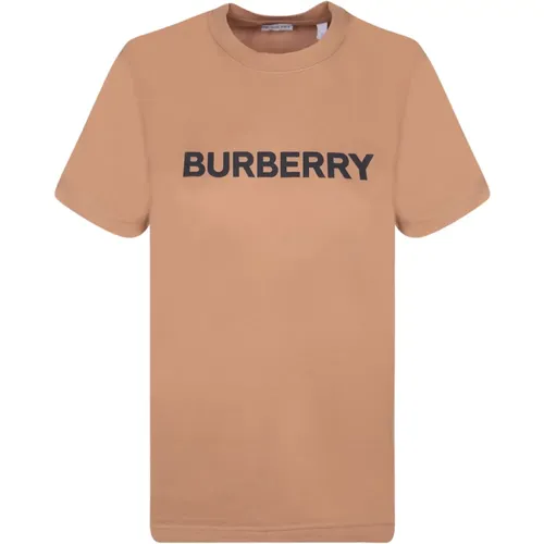 Logo Print Rundhals T-Shirt - Burberry - Modalova