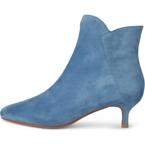 Elegant Suede Ankle Boot , female, Sizes: 6 UK, 7 UK, 3 UK, 8 UK, 4 UK, 5 UK, 9 UK - Shoe the Bear - Modalova