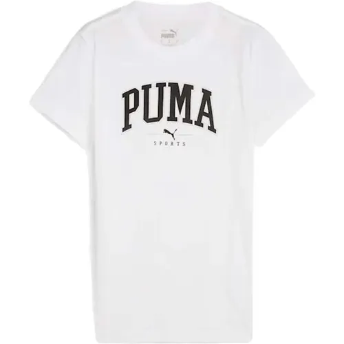 Team T-Shirt , Damen, Größe: S - Puma - Modalova