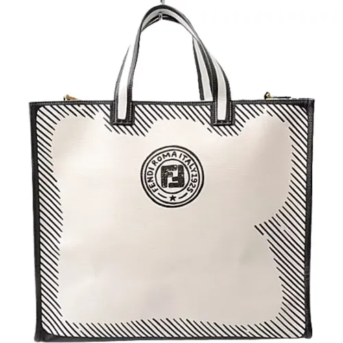 Pre-owned Tote Bags, female, , Size: ONE SIZE Pre-owned Canvas fendi-bags - Fendi Vintage - Modalova