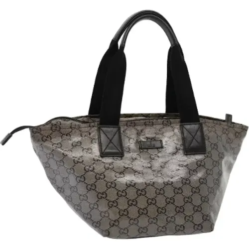 Pre-owned Tote Bags, female, , Size: ONE SIZE Pre-owned Canvas totes - Gucci Vintage - Modalova