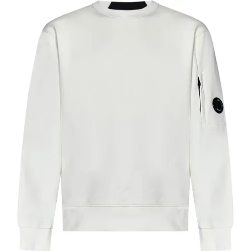 Weißer Crewneck Sweatshirt Aw24 , Herren, Größe: XL - C.P. Company - Modalova