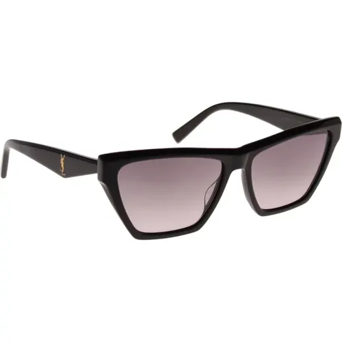 Iconic Sunglasses for Women , female, Sizes: 58 MM - Saint Laurent - Modalova