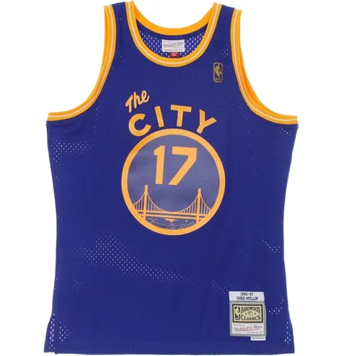 Sportswear, male, , Size: L NBA Swingman Jersey Chris Mullin 1996-97 - Mitchell & Ness - Modalova