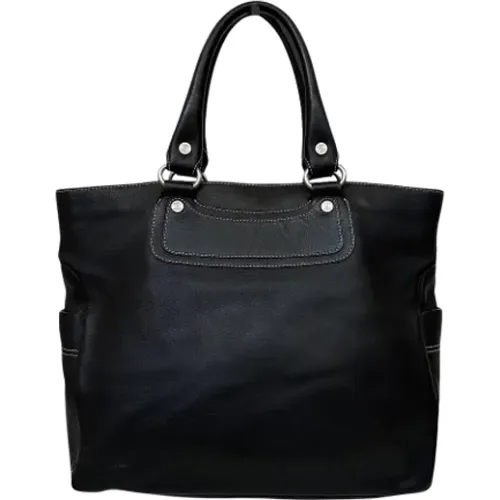 Pre-owned Tote Bags, female, , Size: ONE SIZE Pre-owned Leather handbags - Celine Vintage - Modalova