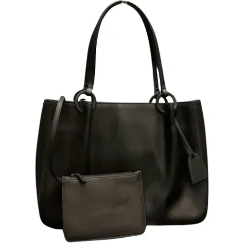 Pre-owned Tote Bags, female, , Size: ONE SIZE Pre-owned Leather gucci-bags - Gucci Vintage - Modalova