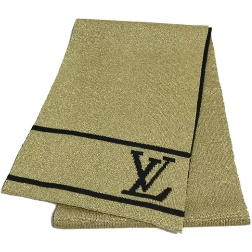 Pre-owned Scarves, female, , Size: ONE SIZE Pre-owned Wool scarves - Louis Vuitton Vintage - Modalova