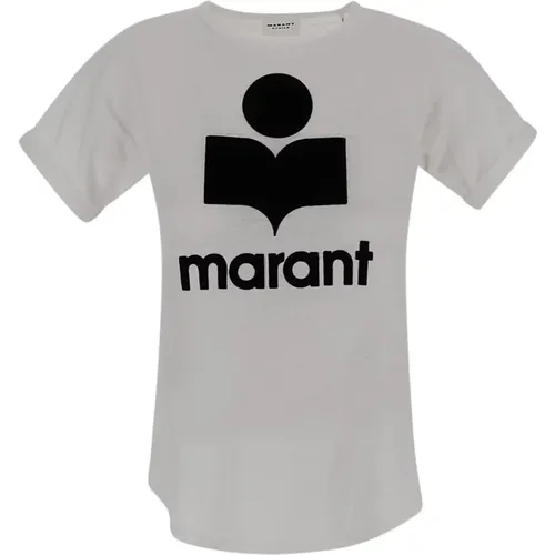 Stilvolles Leinen T-Shirt für Frauen - Isabel Marant Étoile - Modalova