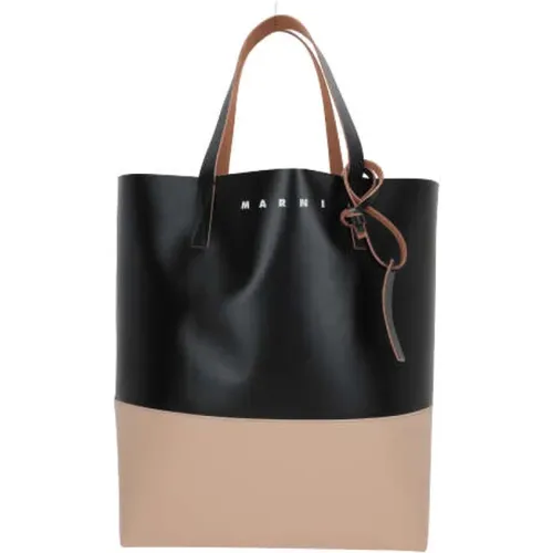 Tote Tasche mit Kontrast-Logo,Tribeca Einkaufstasche - Marni - Modalova