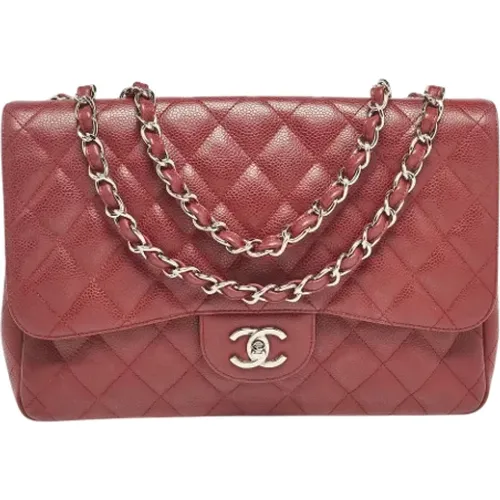 Pre-owned Leather chanel-bags , female, Sizes: ONE SIZE - Chanel Vintage - Modalova