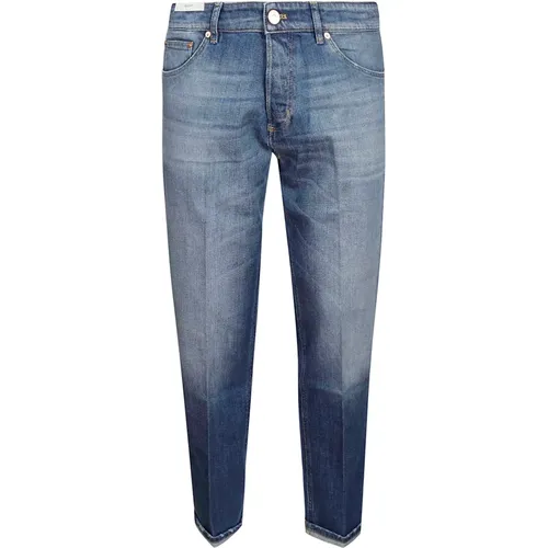 Reggae Denim Jeans with Belt Loops , male, Sizes: W33, W35, W30, W31, W38, W36, W32 - PT Torino - Modalova