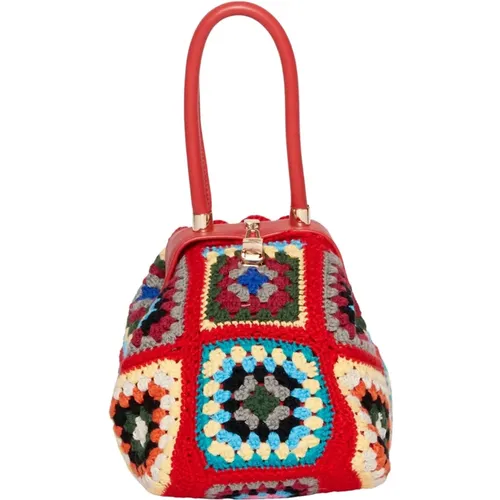 Women Bags Handbag Rosso Noos , female, Sizes: ONE SIZE - La Milanesa - Modalova