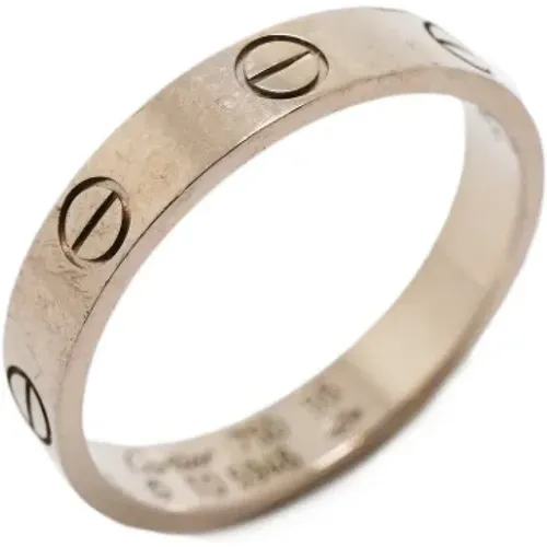 Pre-owned Jewellery, male, , Size: ONE SIZE Pre-owned Gold rings - Cartier Vintage - Modalova