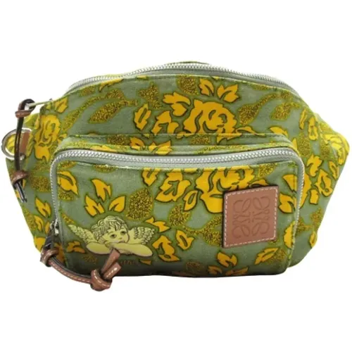 Pre-owned Belt Bags, male, , Size: ONE SIZE Pre-owned Canvas shoulder-bags - Loewe Pre-owned - Modalova