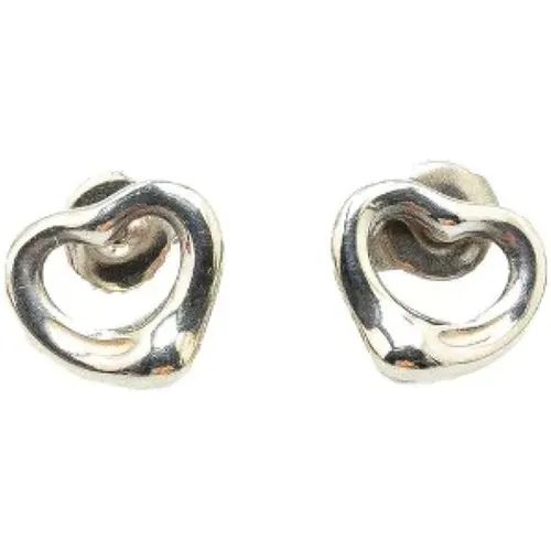 Pre-owned Jewellery, female, , Size: ONE SIZE Pre-owned Metal earrings - Tiffany & Co. Pre-owned - Modalova