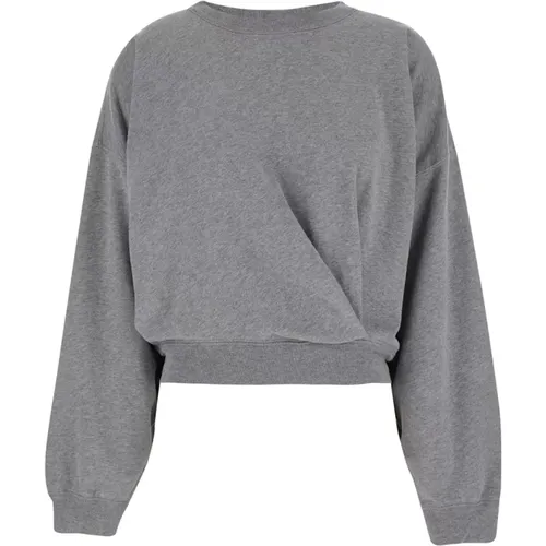 Grey Paulia Sweatshirt Sweaters , female, Sizes: S, 2XS, XS - Isabel Marant Étoile - Modalova