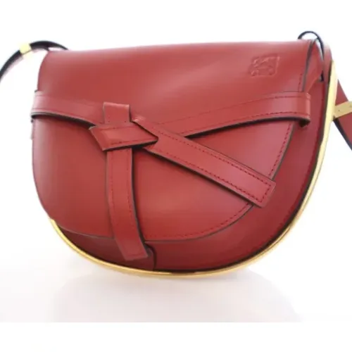 Pre-owned Cross Body Bags, female, , Size: ONE SIZE Pre-owned Leather handbags - Loewe Pre-owned - Modalova