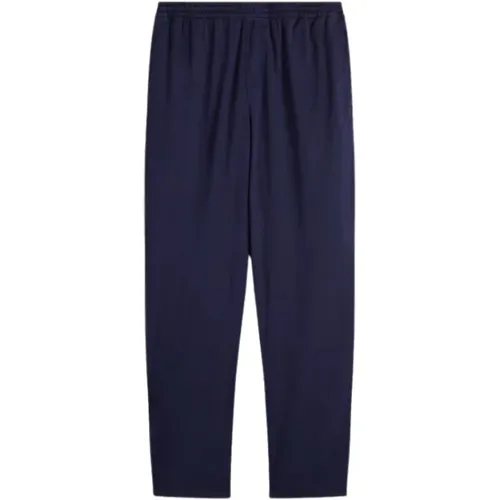 Sweatpants, male, , Size: L Navy Ventura Trousers - Aspesi - Modalova